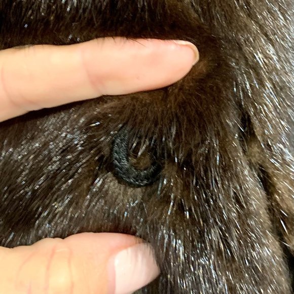 Jay Chester Chocolate Mink Coat - Picture 4 of 9